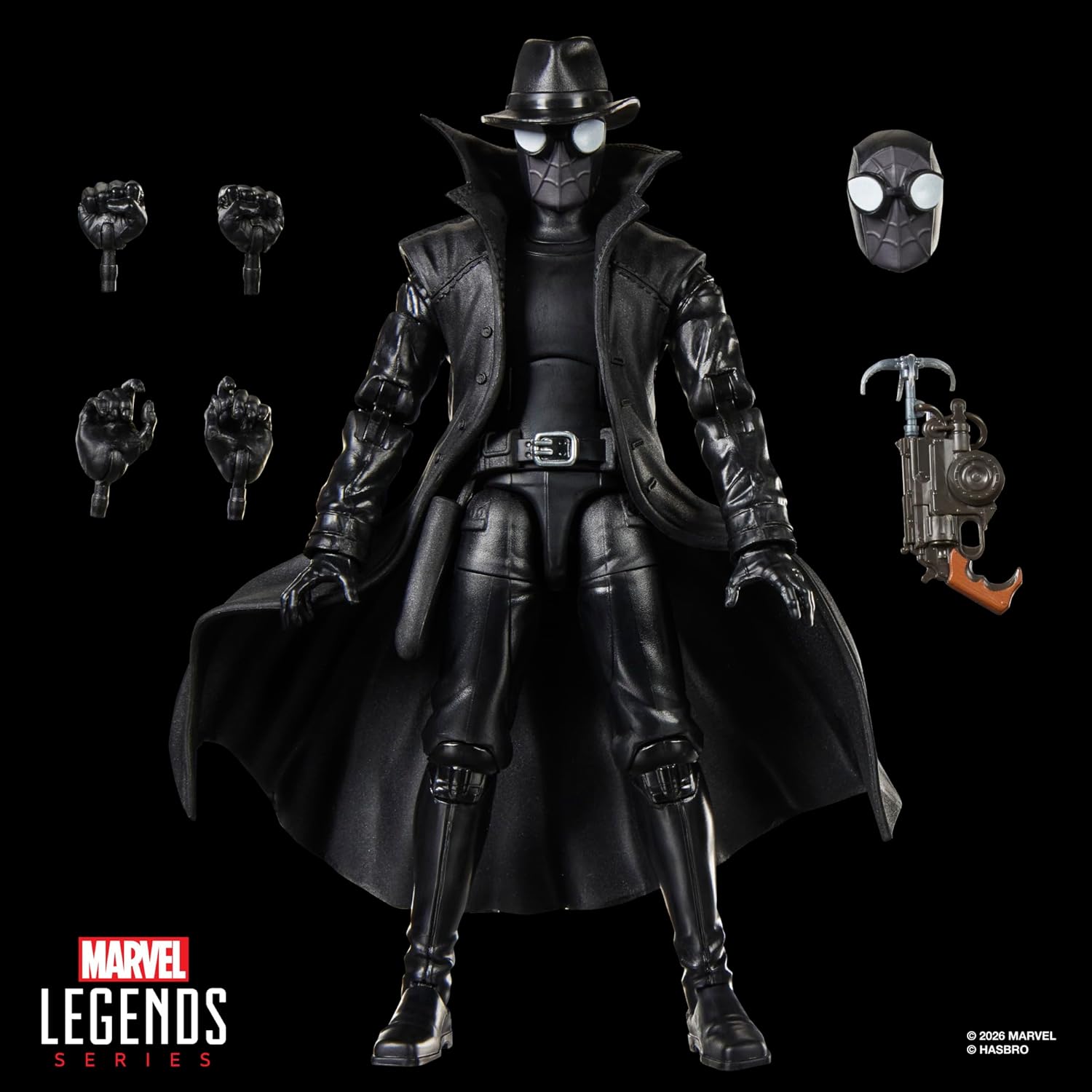 Marvel Legends Series Retro Cardback Spider-Man Noirの画像