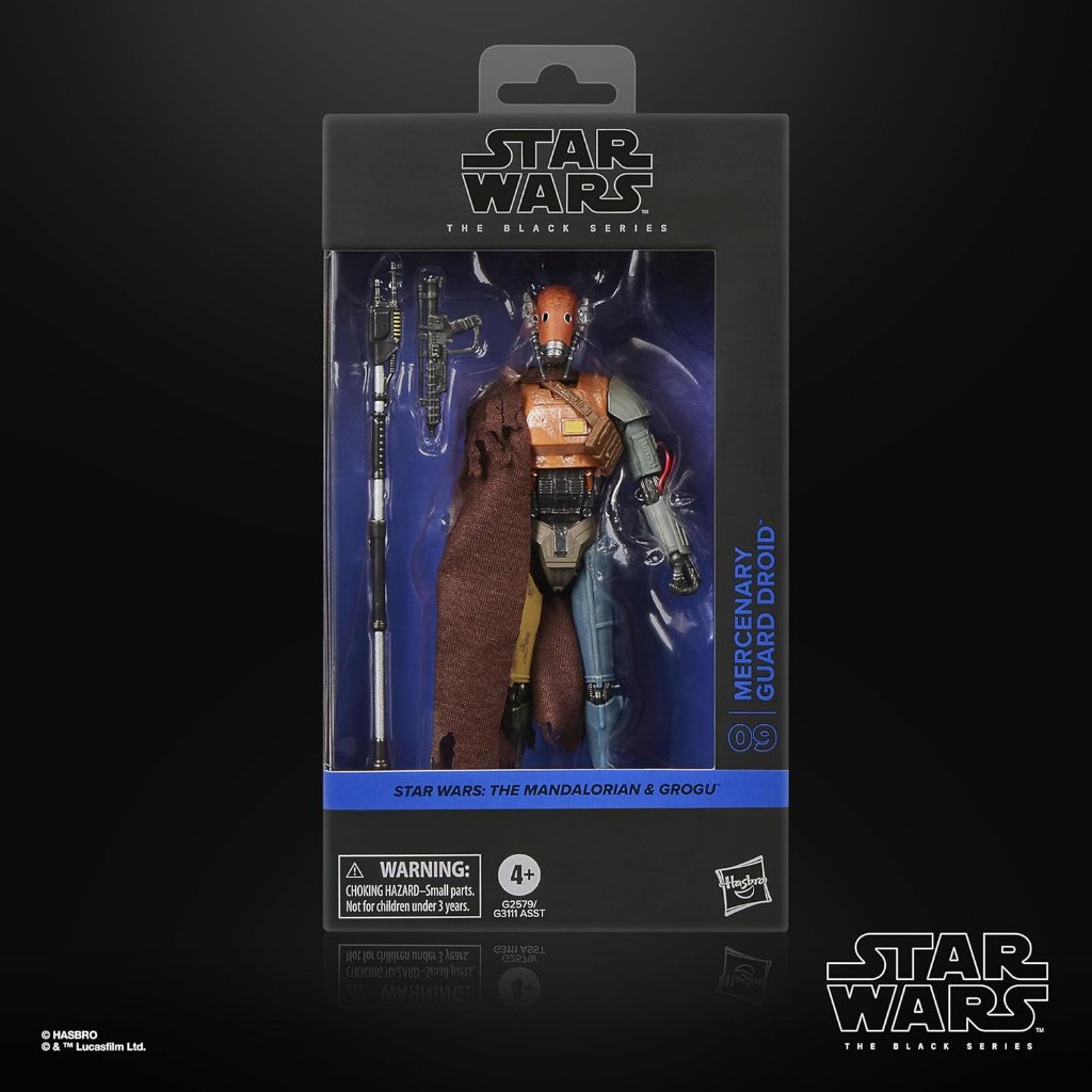 Star Wars TBS Mandalorian & Grogu Mercenary Guard Droidの画像