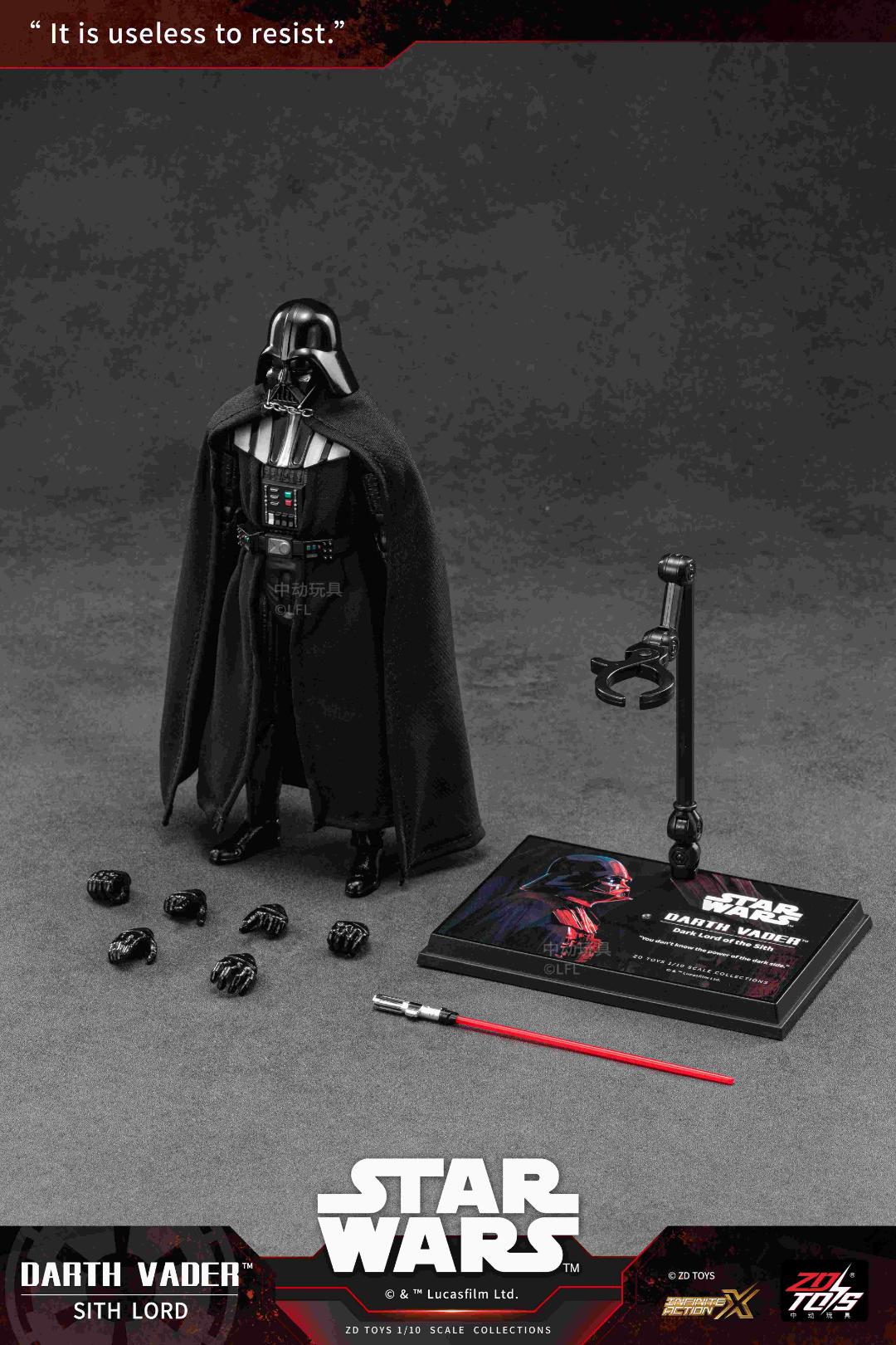 スター・ウォーズ アクションフィギュア ダース・ベイダーの画像