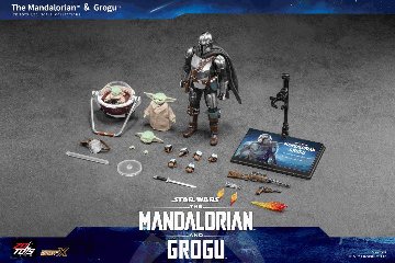 スター・ウォーズ アクションフィギュア マンダロリアン&グローグーの画像
