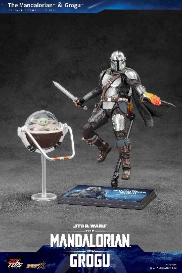 スター・ウォーズ アクションフィギュア マンダロリアン&グローグーの画像