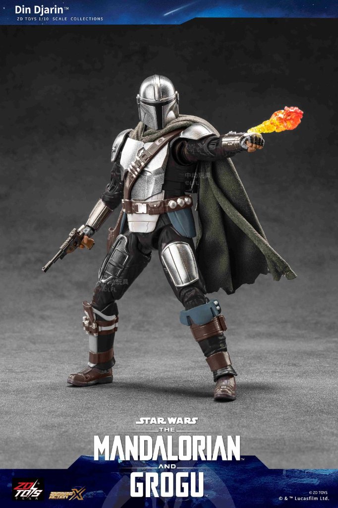 スター・ウォーズ アクションフィギュア マンダロリアンの画像