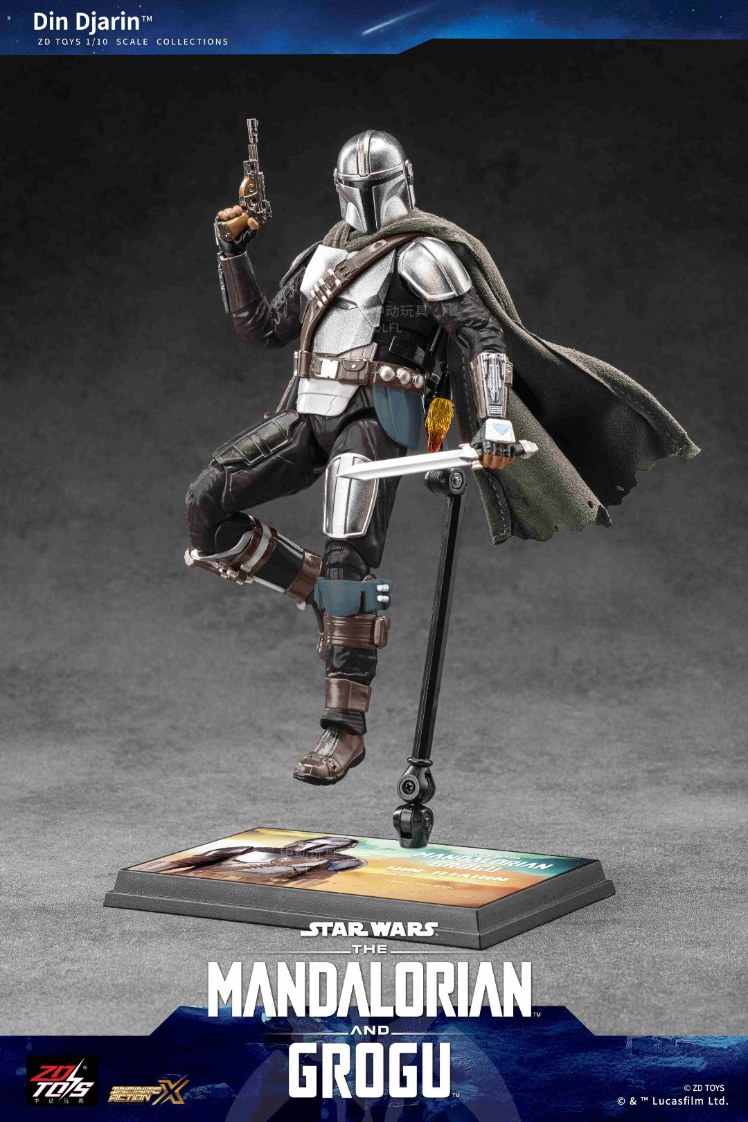 スター・ウォーズ アクションフィギュア マンダロリアンの画像