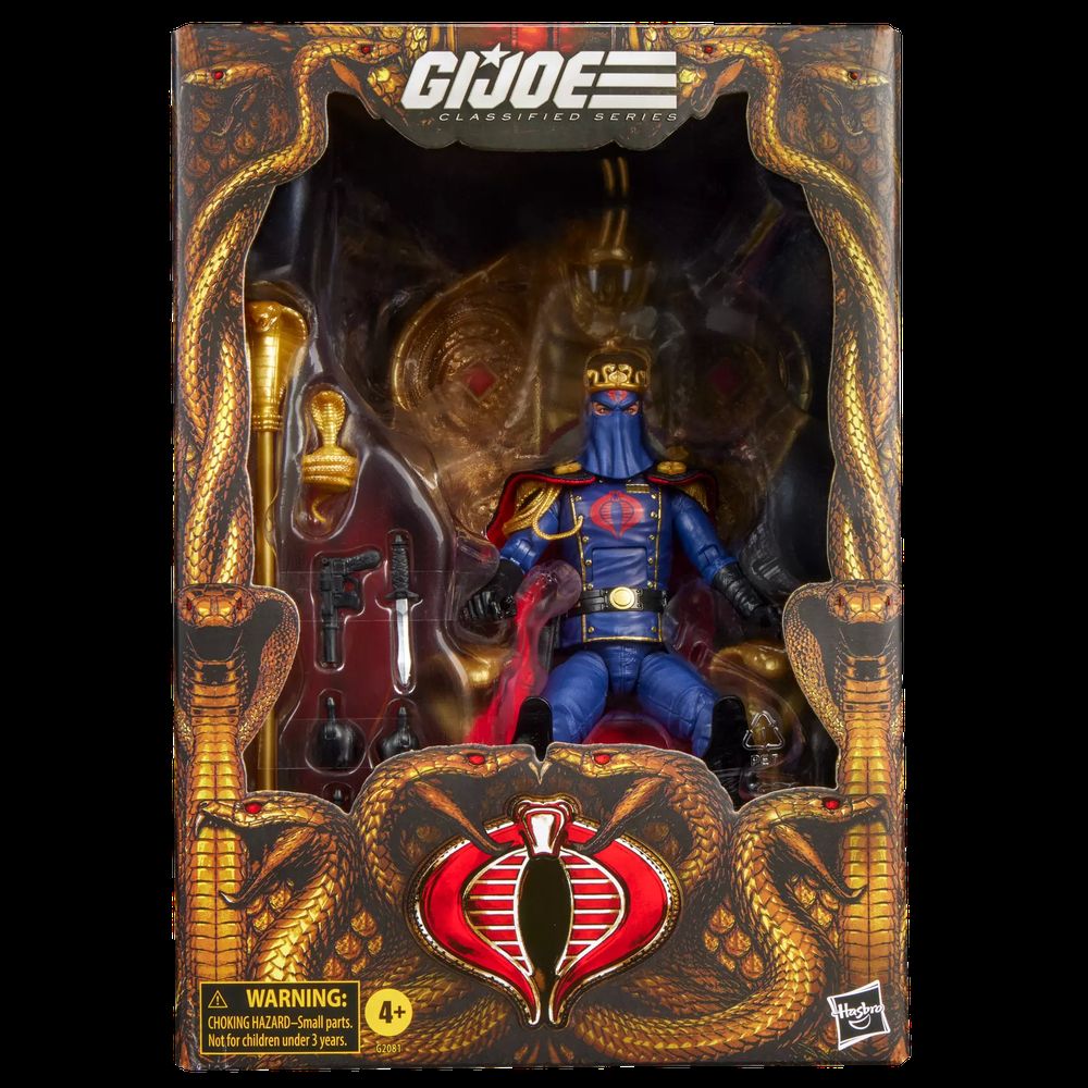 G.I. Joe Classified Series Cobra Commander(Dress Uniform and Throne)(221)の画像