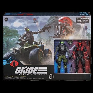 G.I. Joe Classified Series Snake Eyes Varmint ATV Stealth Viper Cobra Stealth Flight Pod(218)の画像