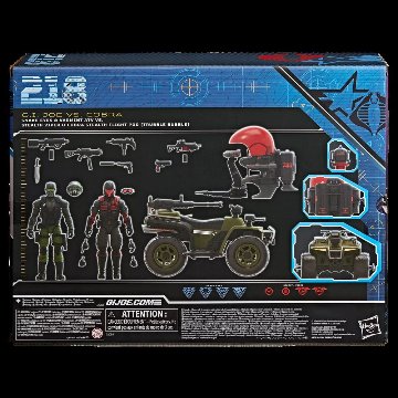 G.I. Joe Classified Series Snake Eyes Varmint ATV Stealth Viper Cobra Stealth Flight Pod(218)の画像