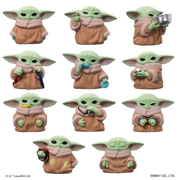 【BOX販売】 スター・ウォーズ マンダロリアン グローグー ソフビパペットマスコット 11個セットの画像