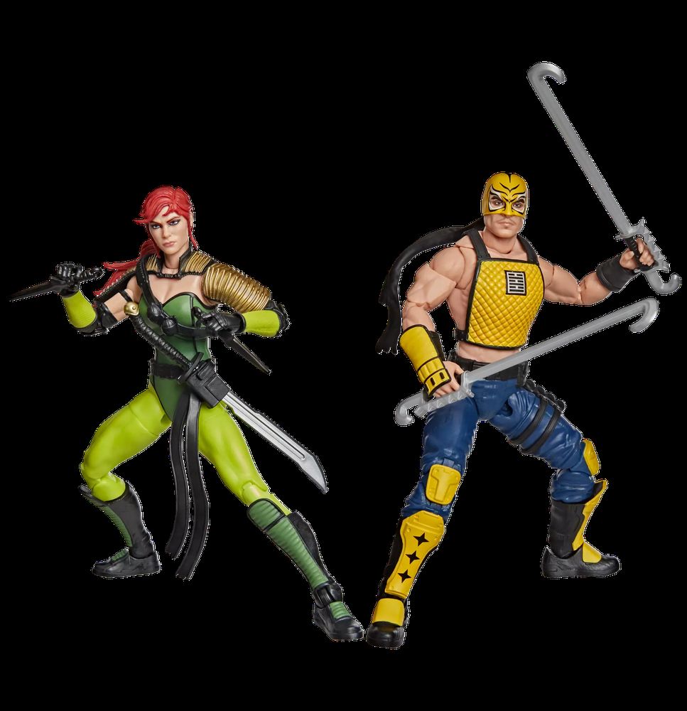G.I. Joe Classified Series Ninja Force Scarlett and T'Jbang(212)の画像