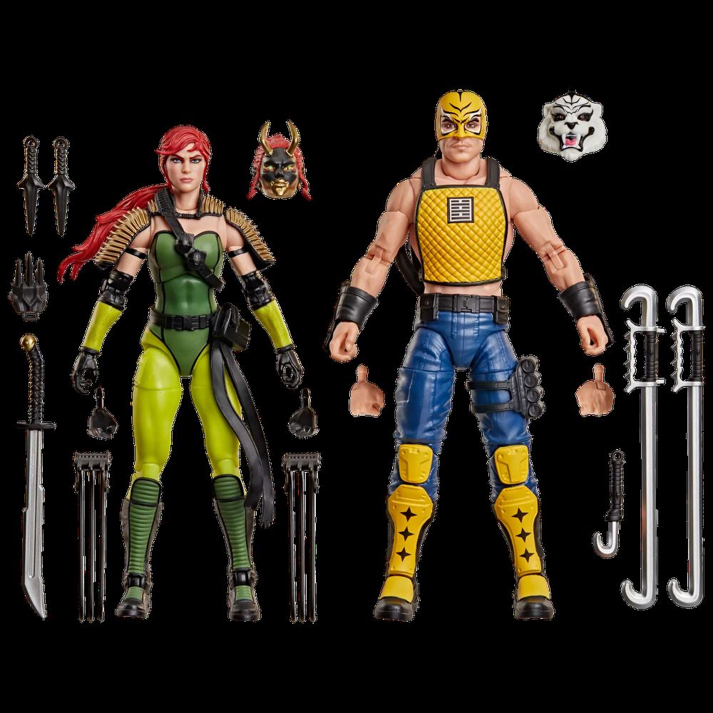 G.I. Joe Classified Series Ninja Force Scarlett and T'Jbang(212)の画像