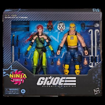G.I. Joe Classified SeriesNinja Force Scarlett and T'Jbang(212)の画像