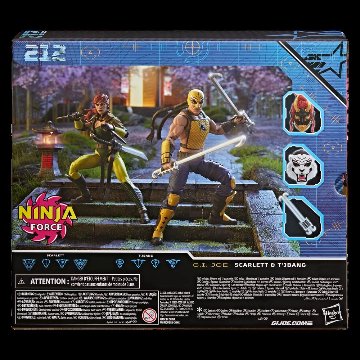 G.I. Joe Classified Series Ninja Force Scarlett and T'Jbang(212)の画像