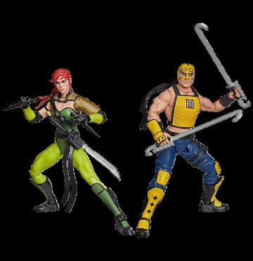 G.I. Joe Classified Series Ninja Force Scarlett and T'Jbang(212)の画像