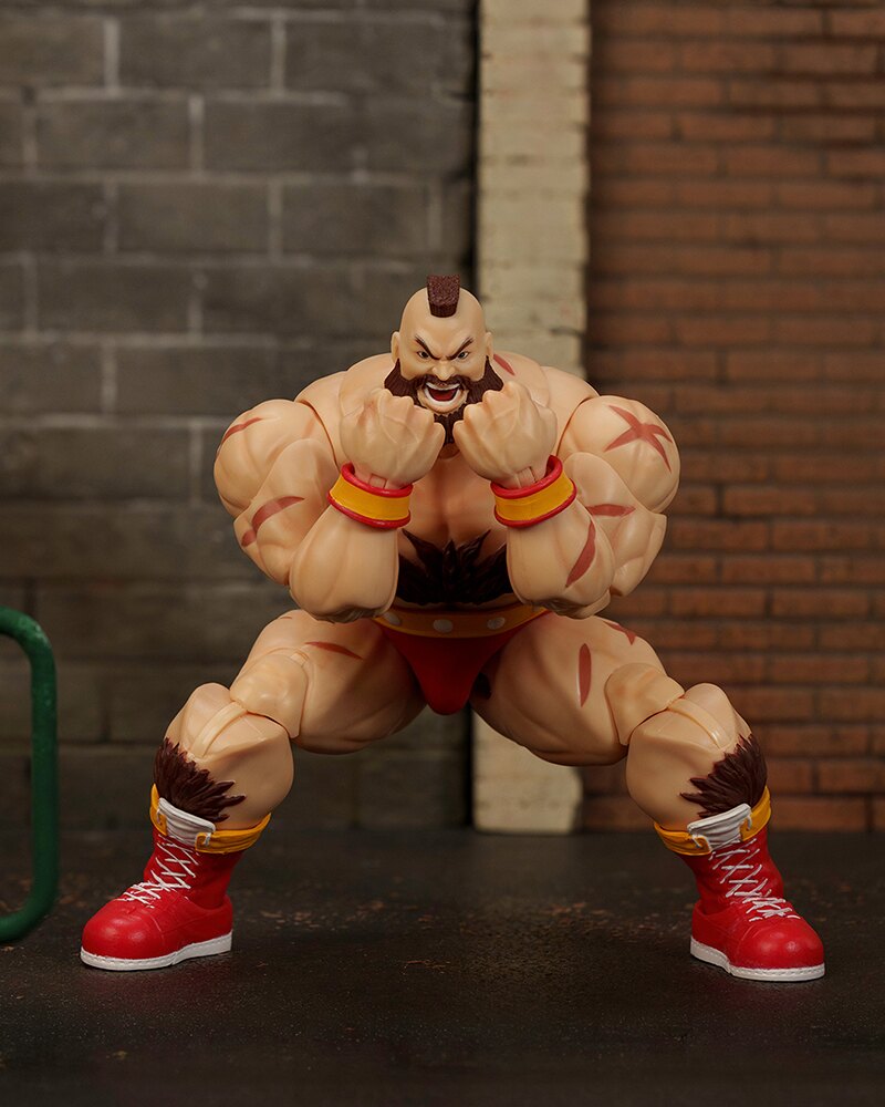 ストリートファイター２ ザンギエフ Zangief ６インチアクションフィギュアの画像