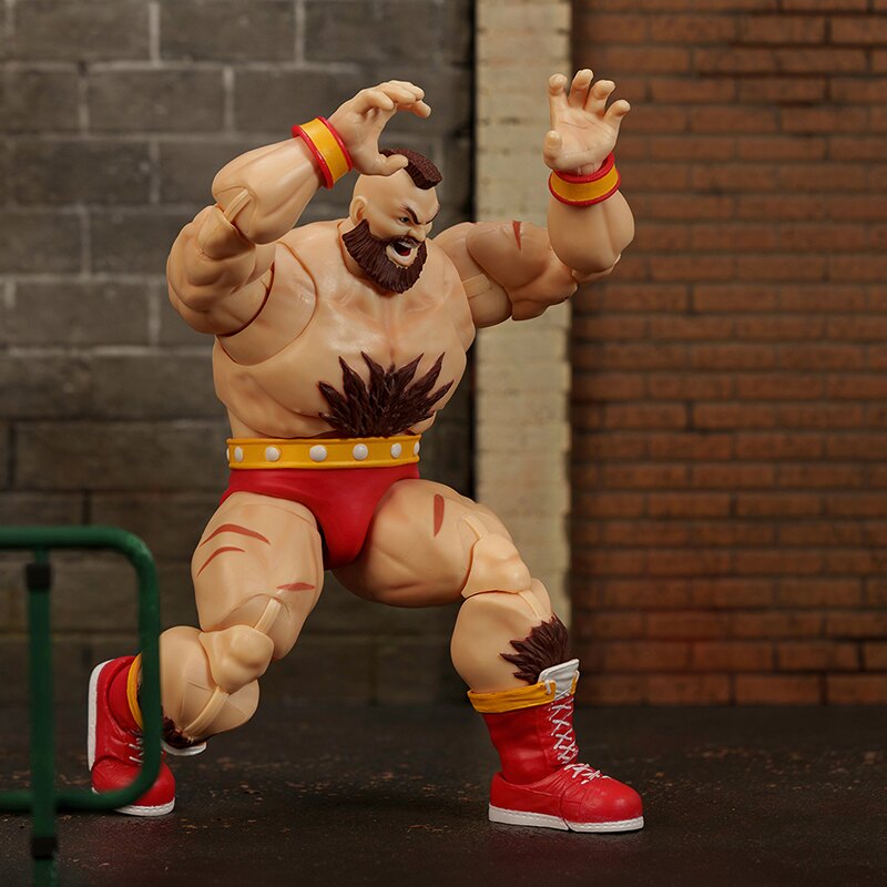 ストリートファイター２ ザンギエフ Zangief ６インチアクションフィギュアの画像