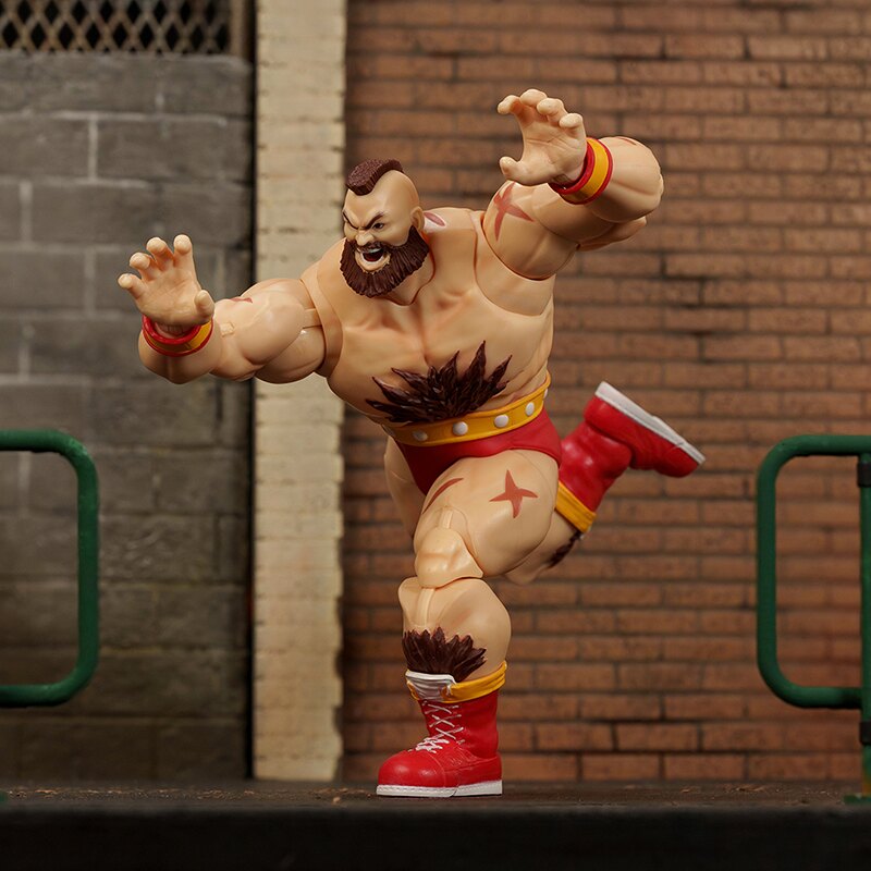 ストリートファイター２ ザンギエフ Zangief ６インチアクションフィギュアの画像