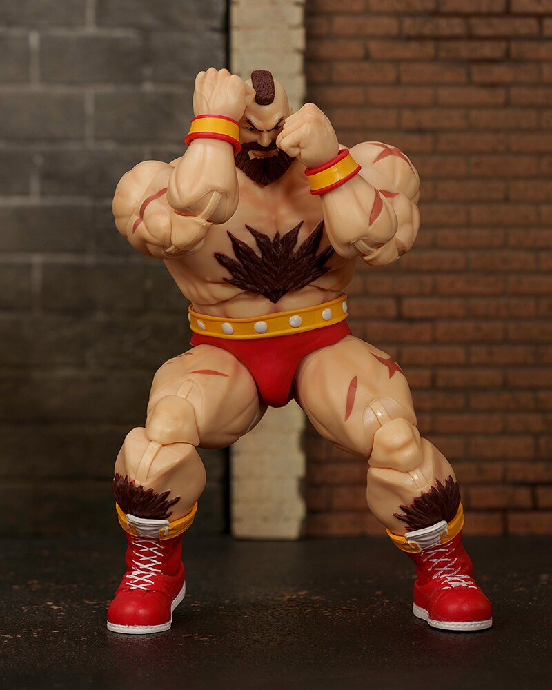 ストリートファイター２ ザンギエフ Zangief ６インチアクションフィギュアの画像