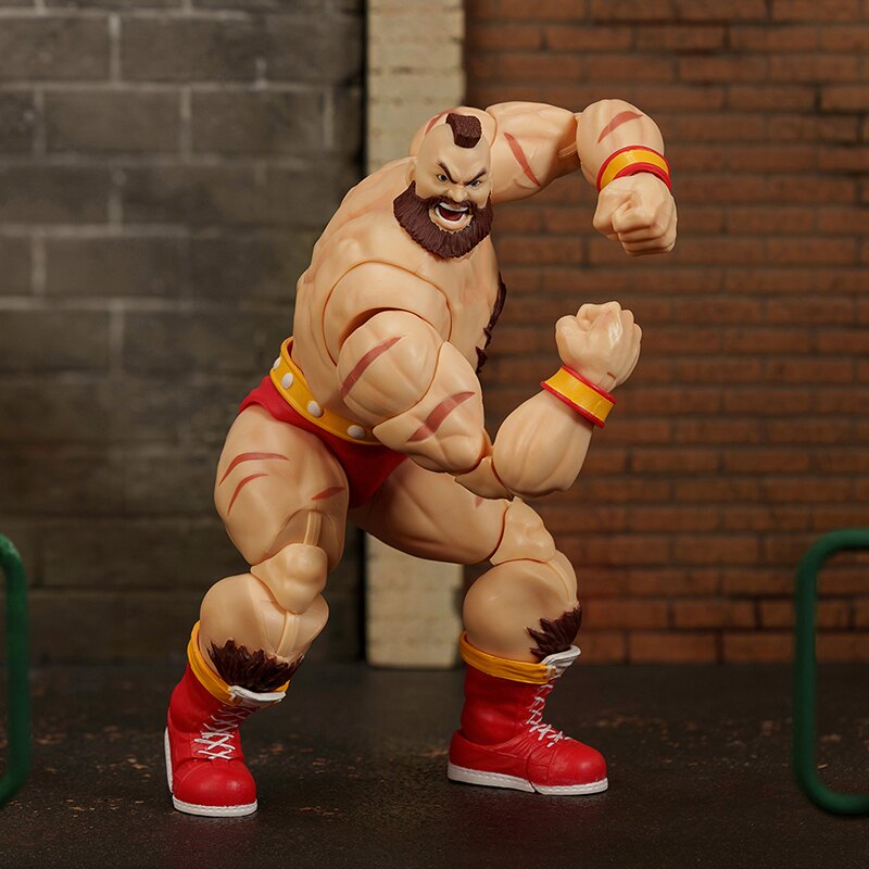 ストリートファイター２ ザンギエフ Zangief ６インチアクションフィギュアの画像