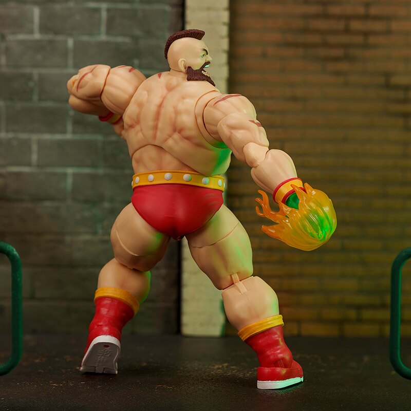 ストリートファイター２ ザンギエフ Zangief ６インチアクションフィギュアの画像