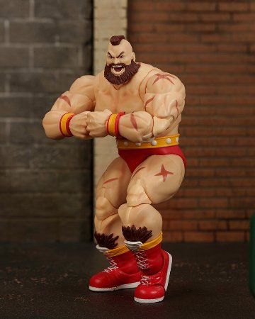 ストリートファイター２ ザンギエフ Zangief ６インチアクションフィギュアの画像
