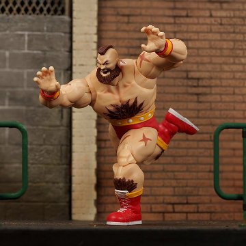 ストリートファイター２ ザンギエフ Zangief ６インチアクションフィギュアの画像