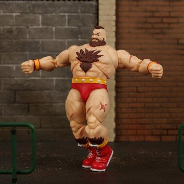 ストリートファイター２ ザンギエフ Zangief ６インチアクションフィギュアの画像