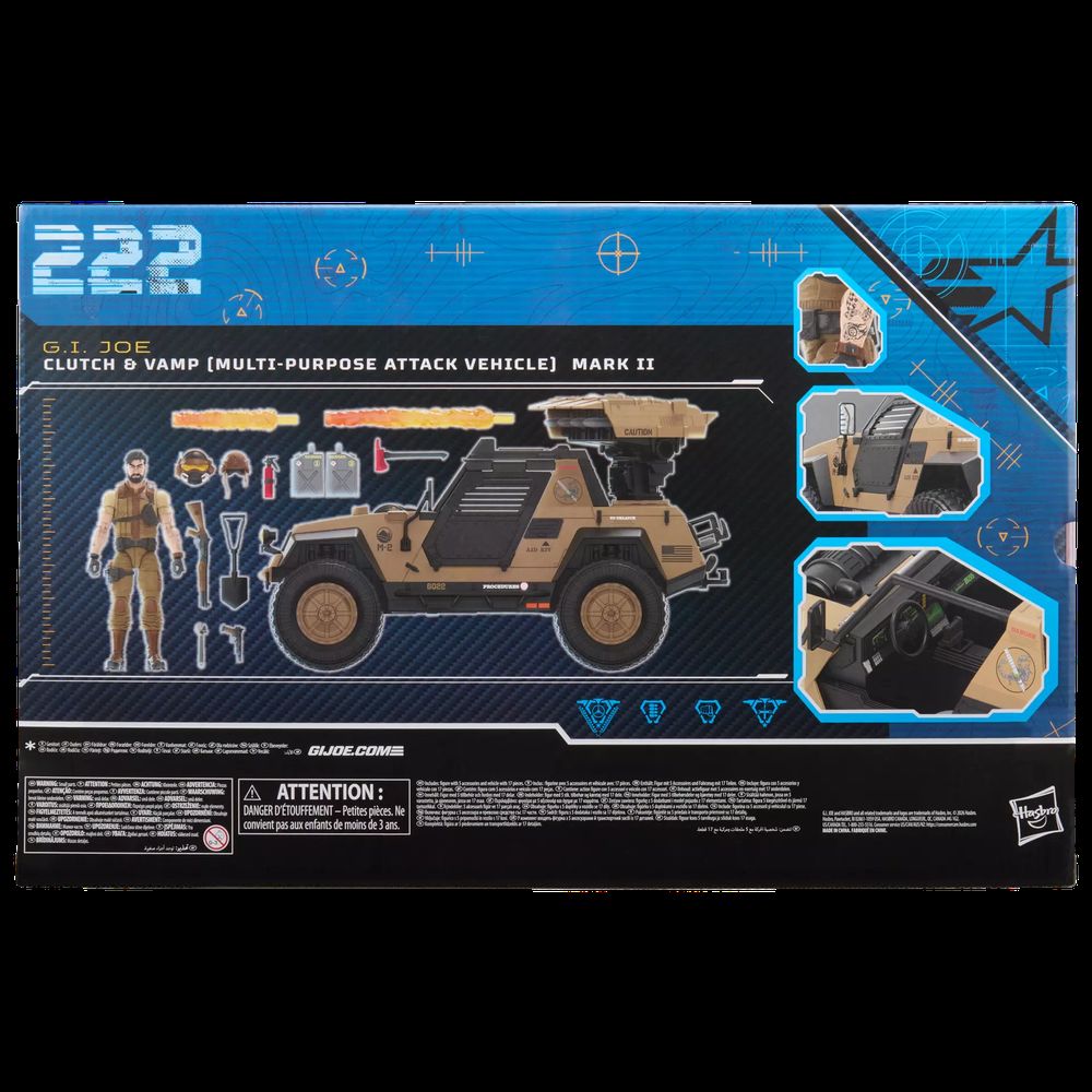 G.I. Joe Classified Series Clutch & VAMP Mark II(222)の画像