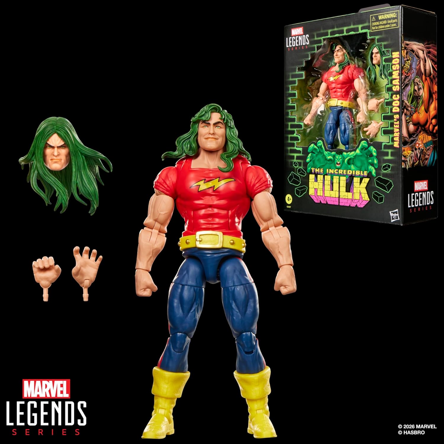 Marvel Legends The Incredible Hulk Marvel's Doc Samsonの画像