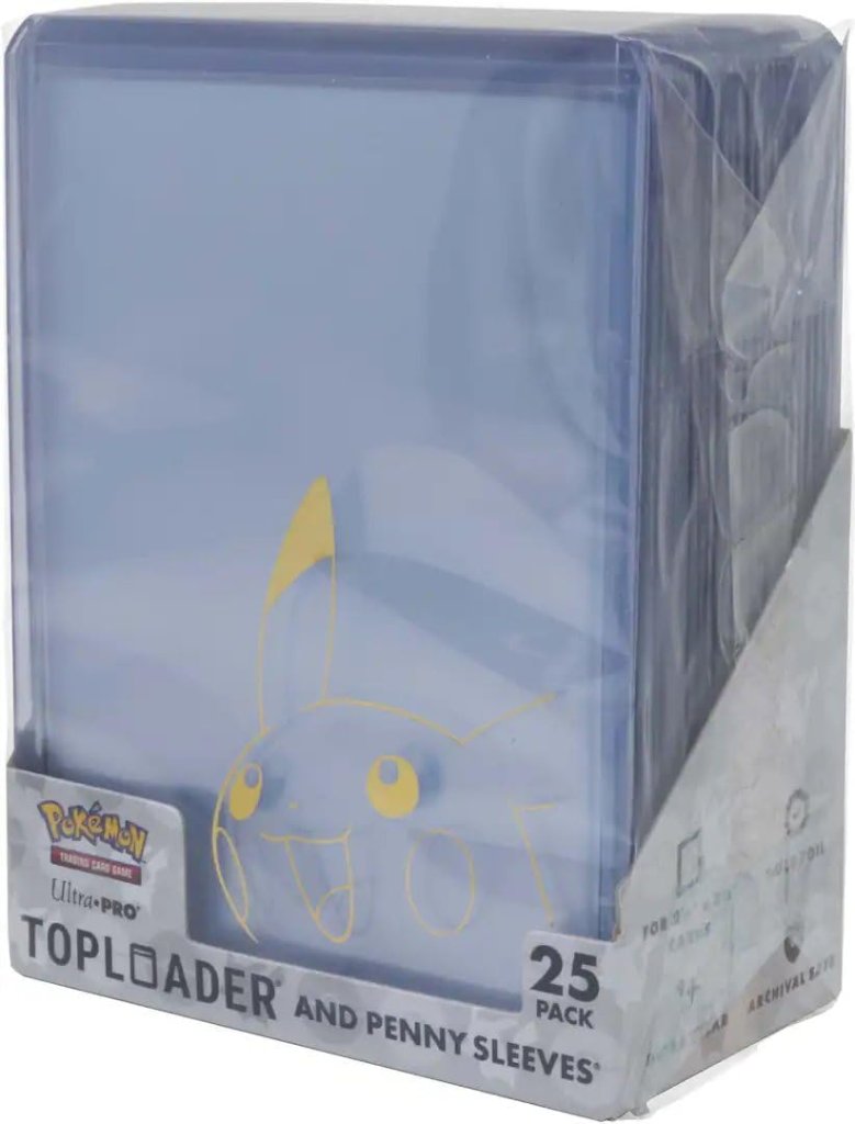 ウルトラプロ UltraPRO ポケモンカードゲーム ピカチュウ トップローダー 25枚入の画像