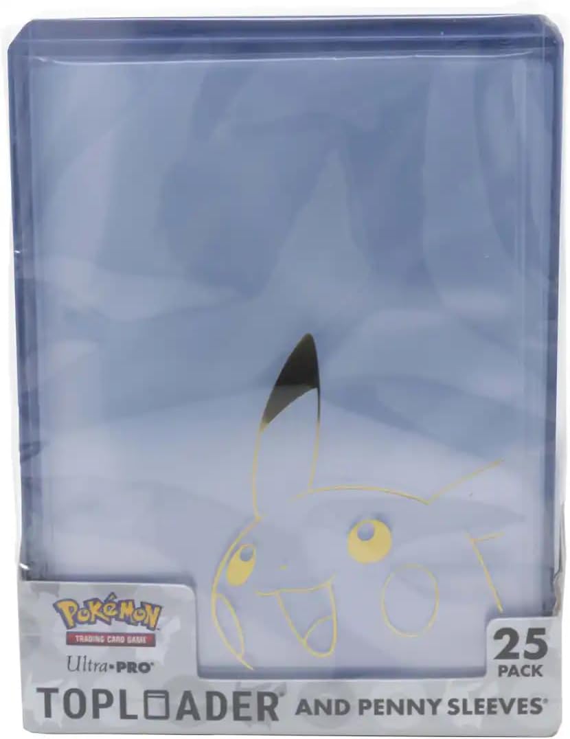 ウルトラプロ UltraPRO ポケモンカードゲーム ピカチュウ トップローダー 25枚入の画像