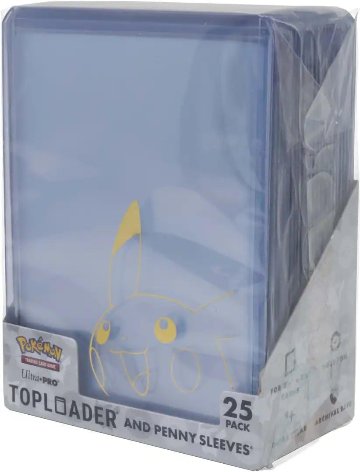 ウルトラプロ UltraPRO ポケモンカードゲーム ピカチュウ トップローダー 25枚入の画像