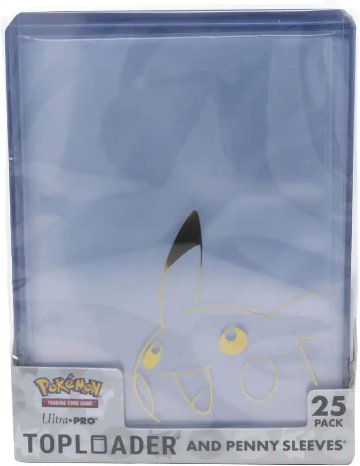 ウルトラプロ UltraPRO ポケモンカードゲーム ピカチュウ トップローダー 25枚入の画像