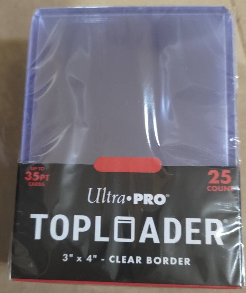 ウルトラプロ UltraPRO トップローダー 青系 81222 25枚入の画像