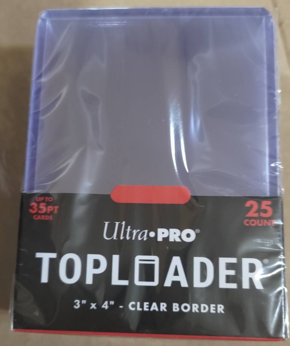 ウルトラプロ UltraPRO トップローダー 青系 81222 25枚入の画像