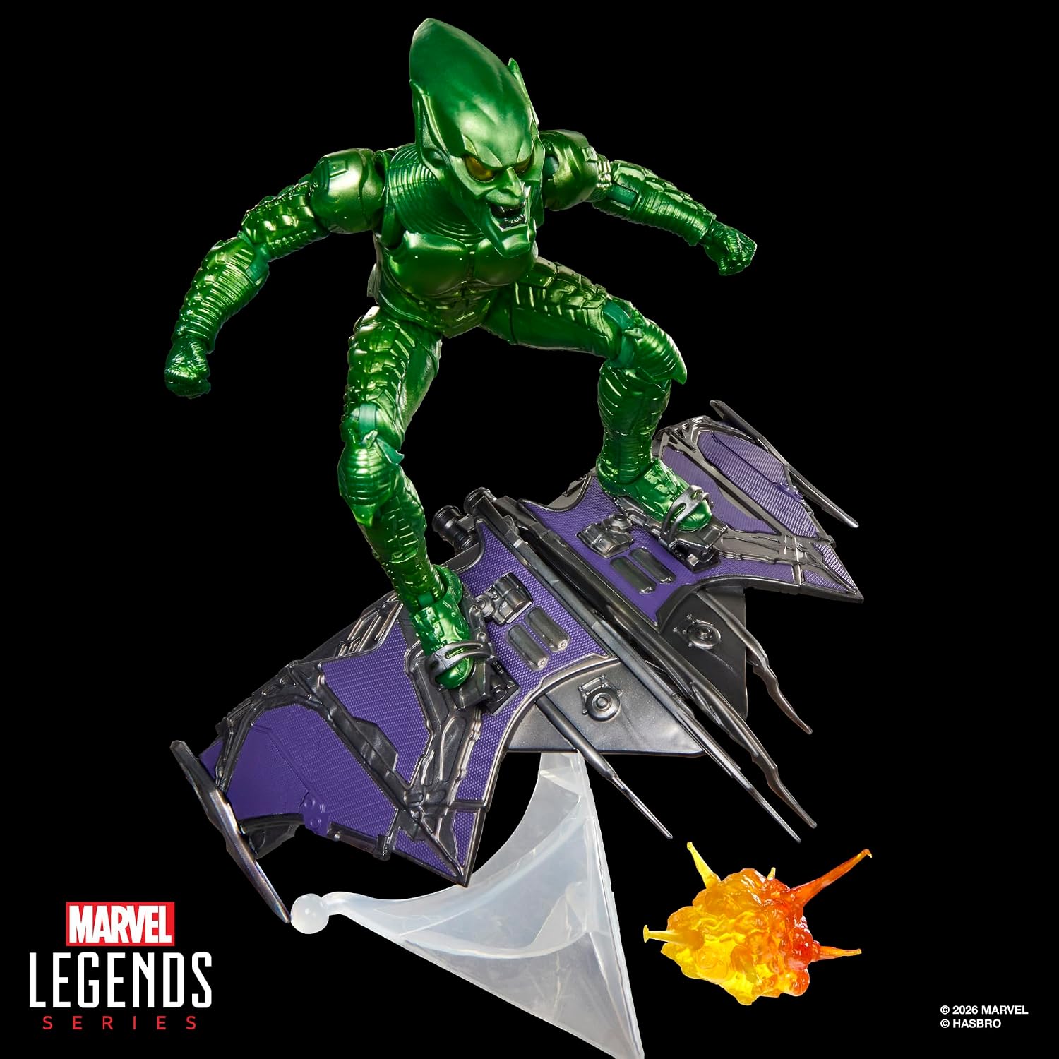 Marvel Legends No Way Home Green Goblin Original Goblin Armor and Gliderの画像