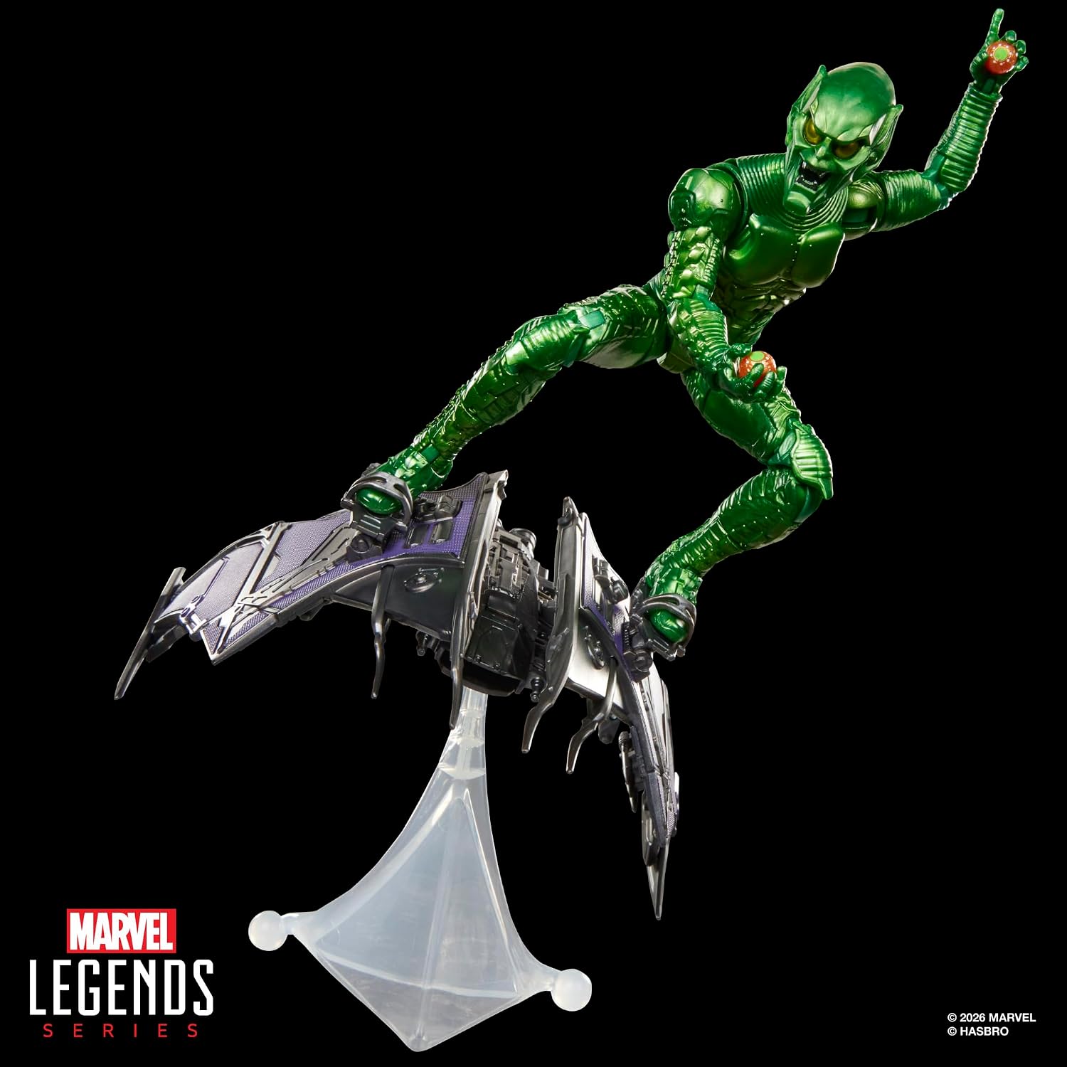 Marvel Legends No Way Home Green Goblin Original Goblin Armor and Gliderの画像
