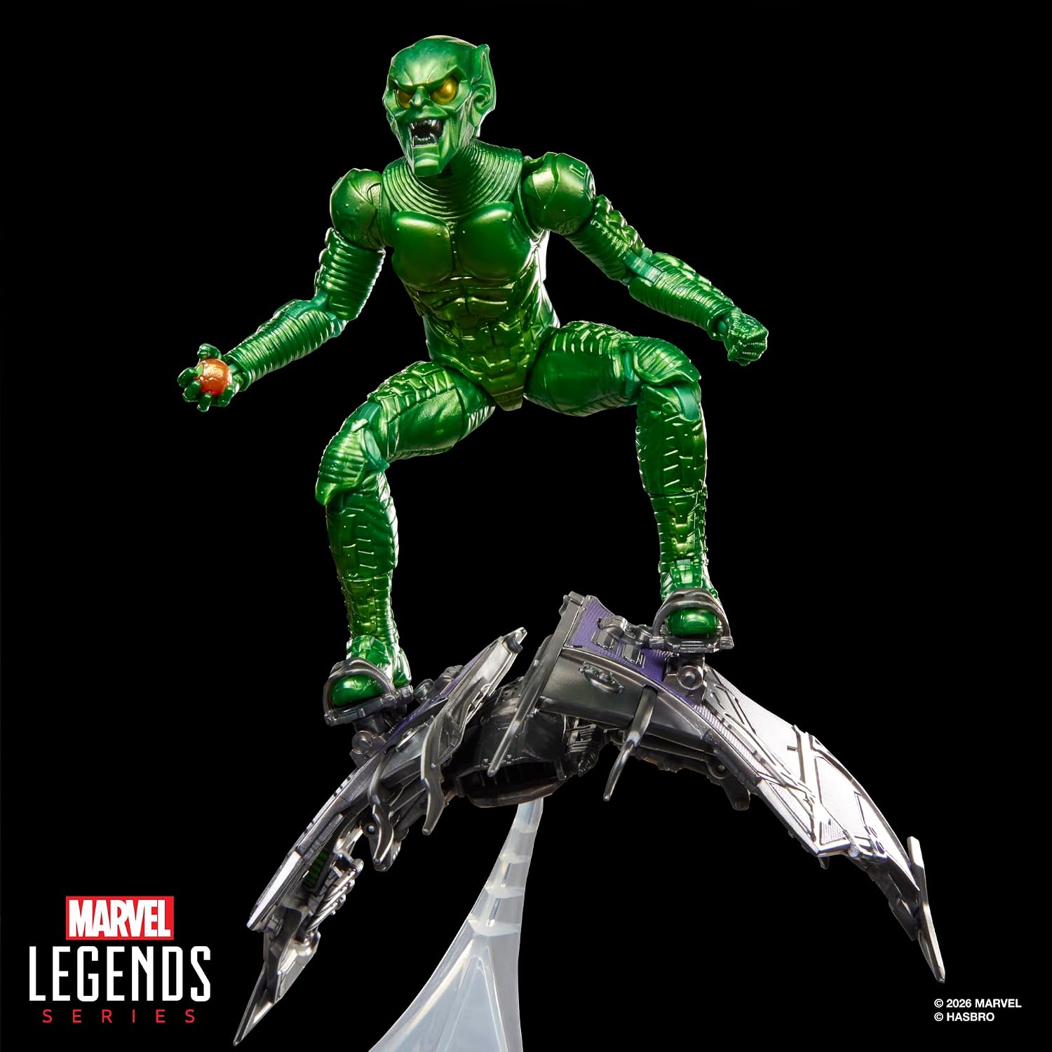Marvel Legends No Way Home Green Goblin Original Goblin Armor and Gliderの画像