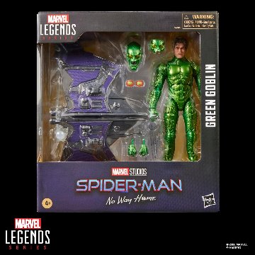 Marvel Legends No Way Home Green Goblin Original Goblin Armor and Gliderの画像