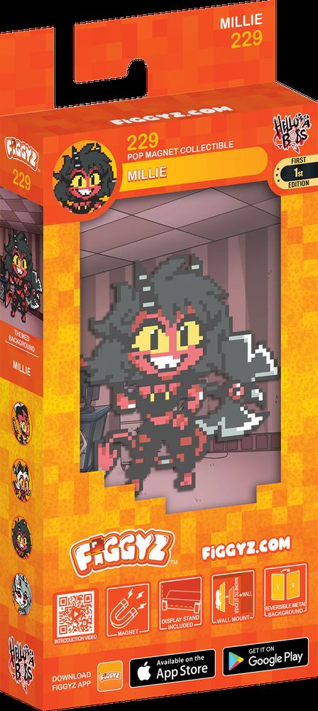 FiGGYZ マグネットディスプレイフィギュア Helluva Boss - Millie #229の画像