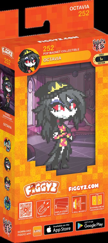 FiGGYZ マグネットディスプレイフィギュア Helluva Boss - Octavia #252の画像