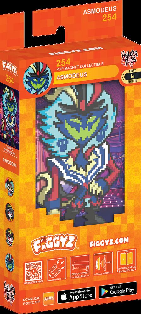 FiGGYZ マグネットディスプレイフィギュア Helluva Boss - Asmodeus #254の画像