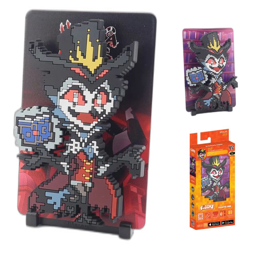 【4点セット】FiGGYZ マグネットディスプレイフィギュア Helluva Boss Wave 2の画像