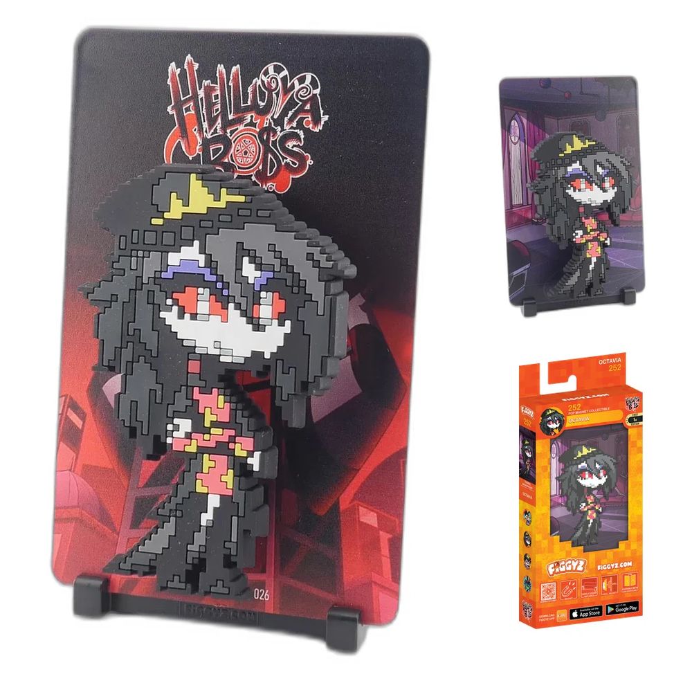 【4点セット】FiGGYZ マグネットディスプレイフィギュア Helluva Boss Wave 2の画像