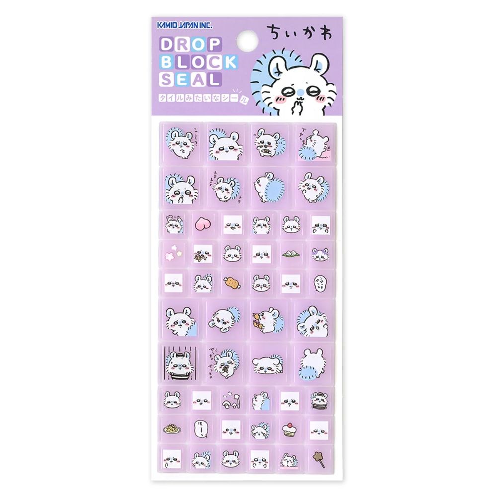 ちいかわ ドロップブロックシール（モモンガ）の画像
