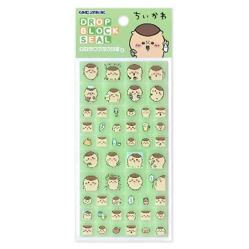 ちいかわ ドロップブロックシール（くりまんじゅう）の画像