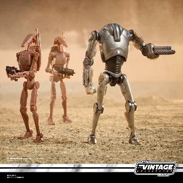 Star Wars TVC Super Battle Droid & Battle Droids(Geonosis) 4-Pack G3212の画像