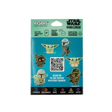 スター・ウォーズ マンダロリアン＆グローグー ミステリーミニ エナメルピン シリーズ1の画像