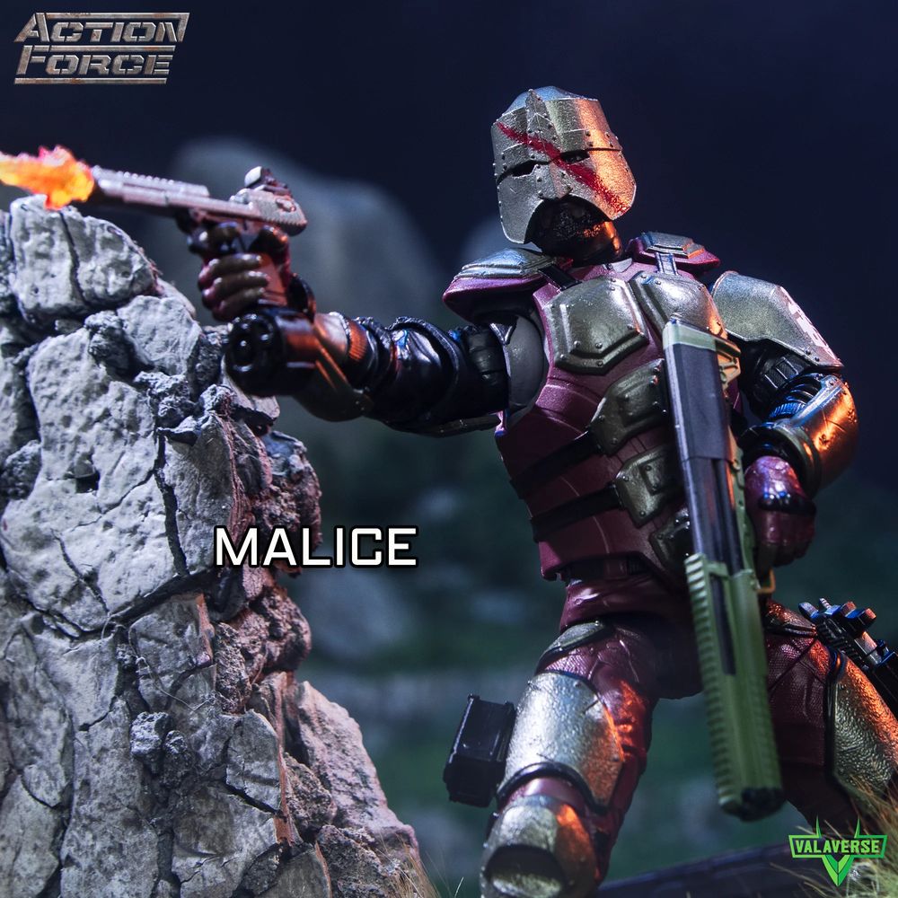 Valaverse Action Force Series Malice 6-Inch Action Figureの画像