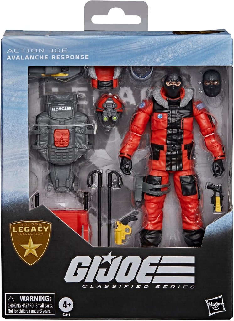 G.I. Joe Classified Series Legacy Collection Action Joe Avalanche Responseの画像