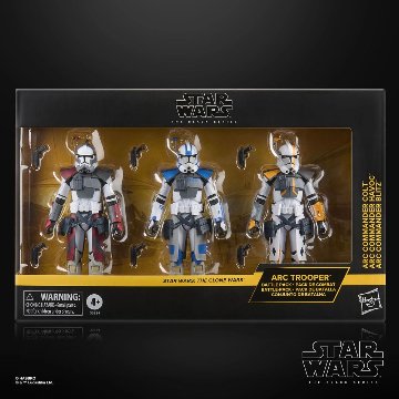 Star Wars TBS the Clone Wars ARC Trooper Battle Pack 3-Packの画像