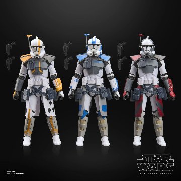 Star Wars TBS the Clone Wars ARC Trooper Battle Pack 3-Packの画像